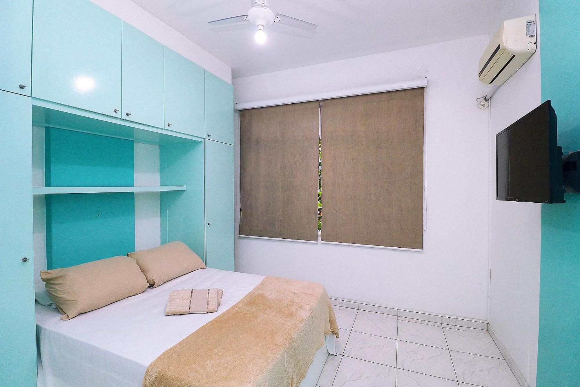 Apartamento 2 Quartos No Leme P/ 4 Pessoas *