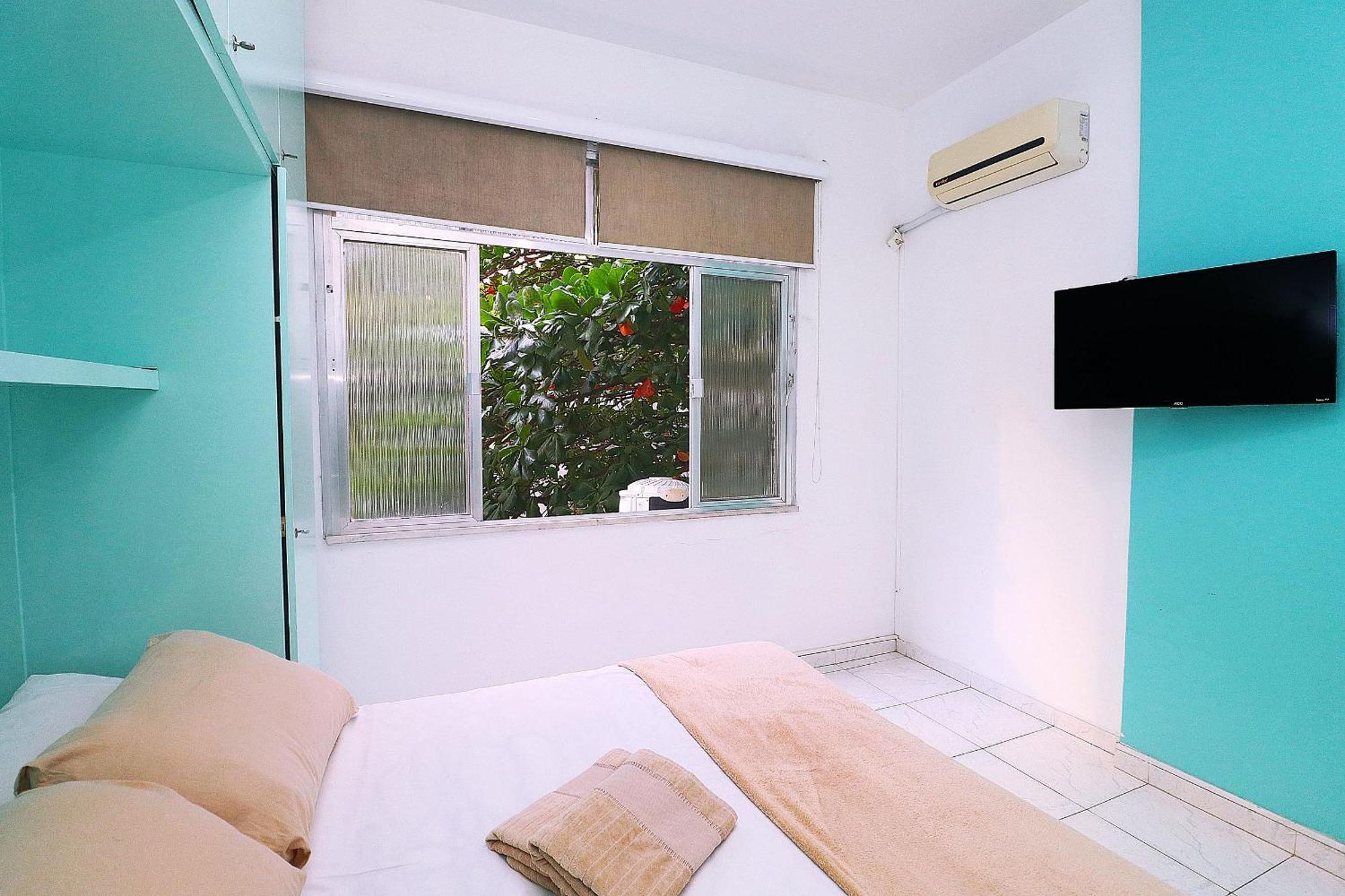 Apartamento 2 Quartos No Leme P/ 4 Pessoas *